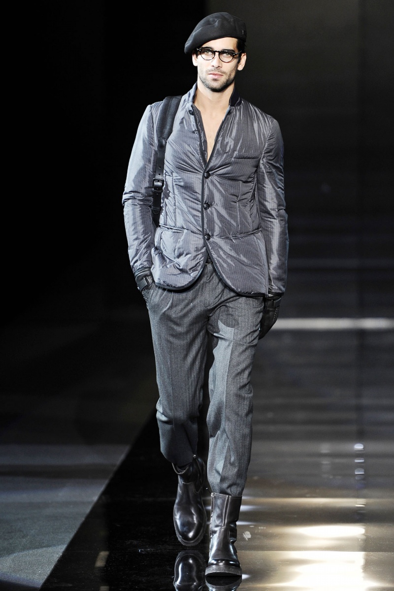 giorgio armani2010秋冬男装秀场