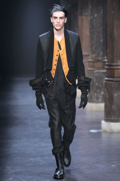 Ann Demeulemeester2011秋冬男装周