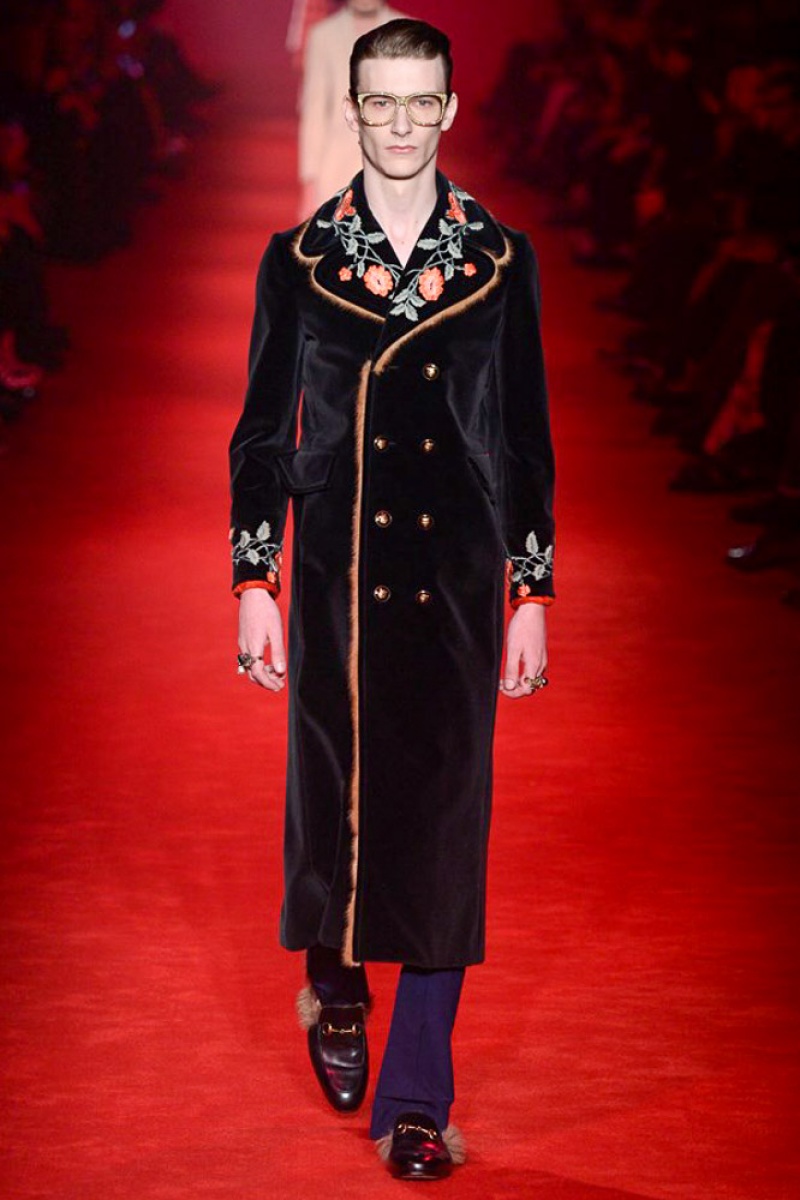 gucci2016秋冬男装秀场