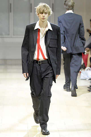 Yohji Yamamoto2008春夏男装周