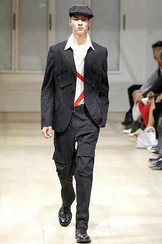 Yohji Yamamoto2008春夏男装周