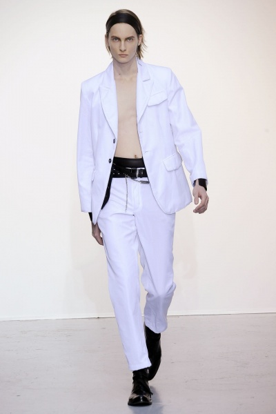 Ann Demeulemeester2010春夏男装周