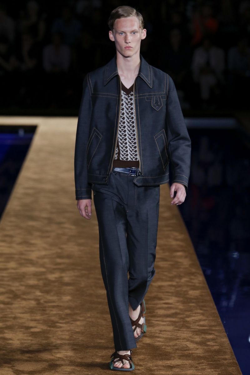 prada2015春夏男装秀场