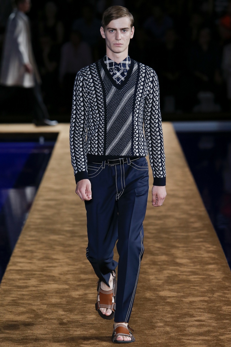 prada2015春夏男装秀场