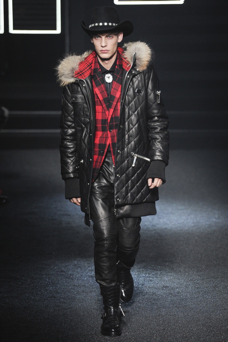 philipp plein2014秋冬男装秀场