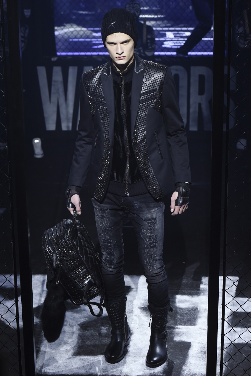 philipp plein2015秋冬男装秀场