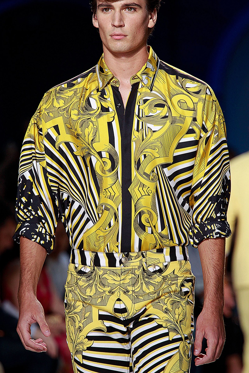 versace2012春夏男裝秀場