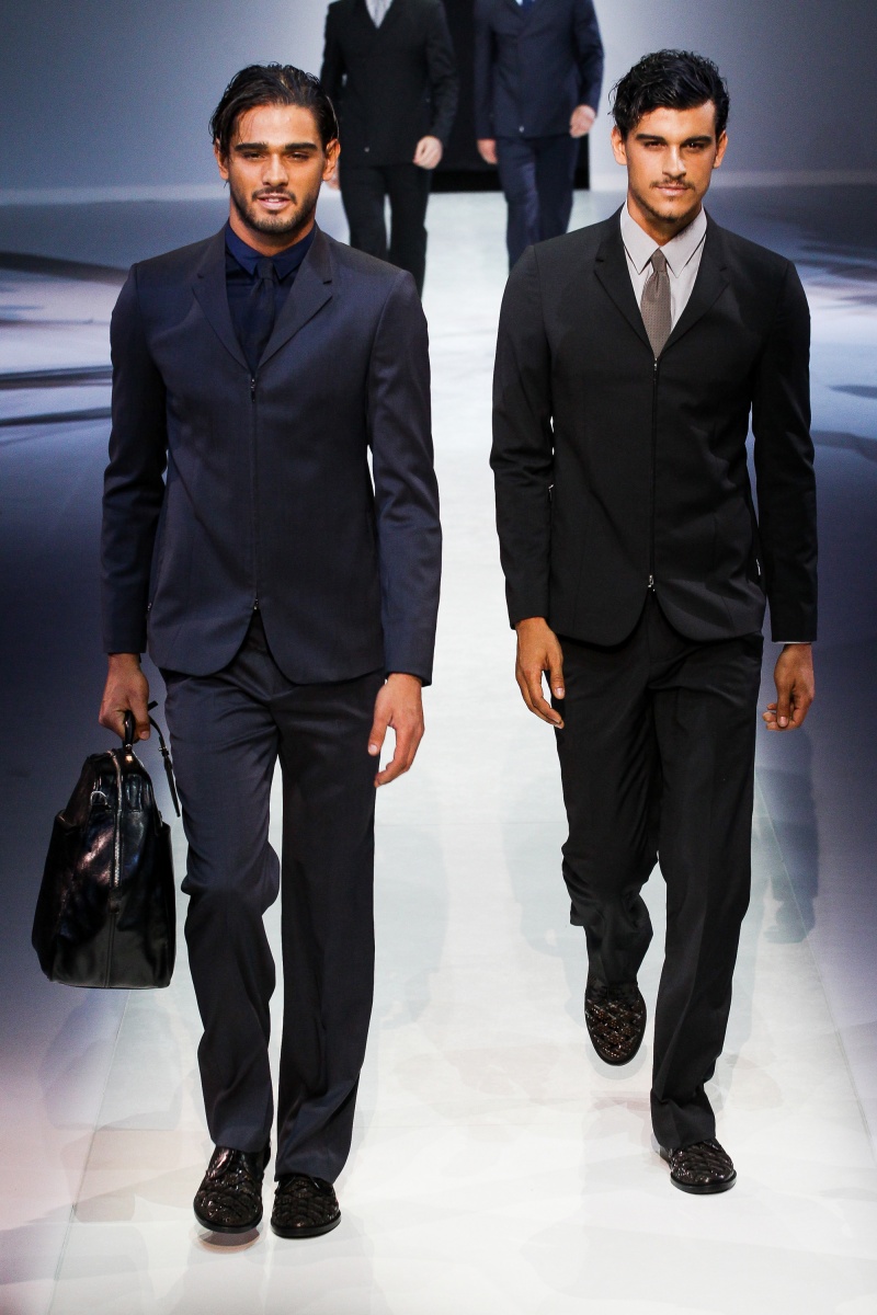 emporio armani2014春夏男装秀场