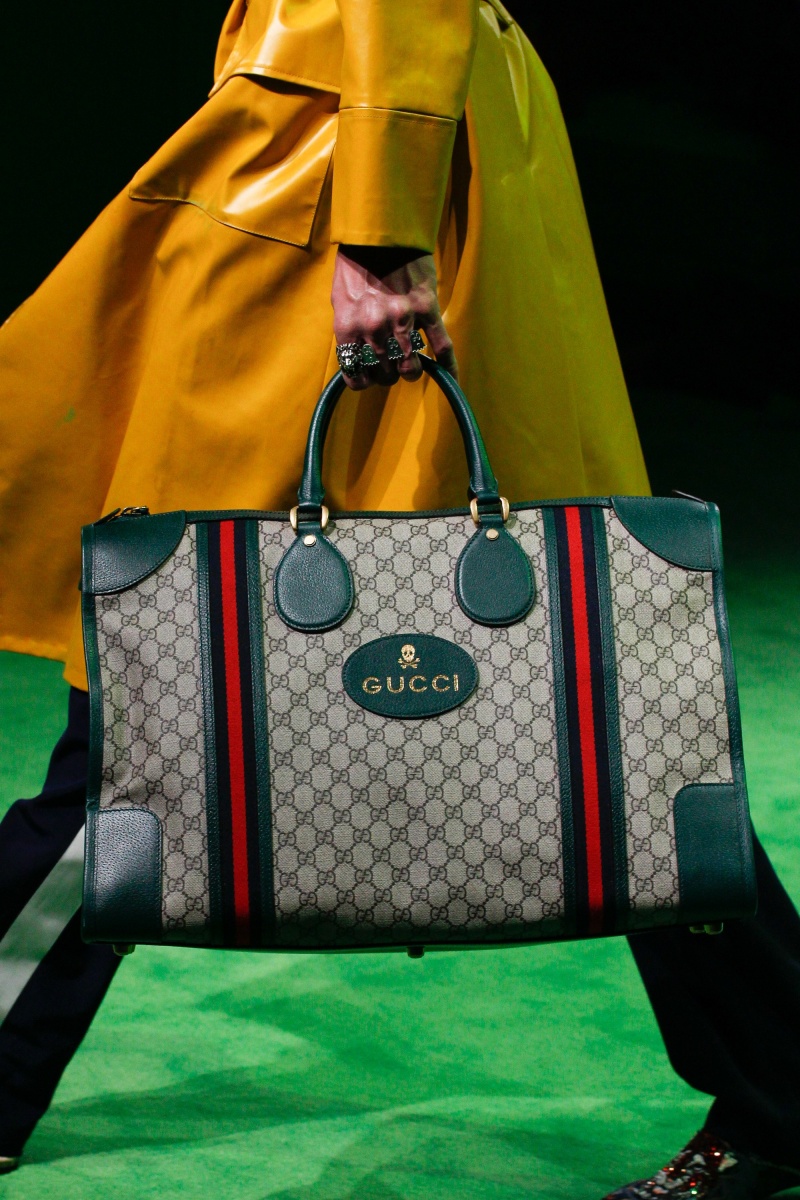 gucci2017春夏男装秀场